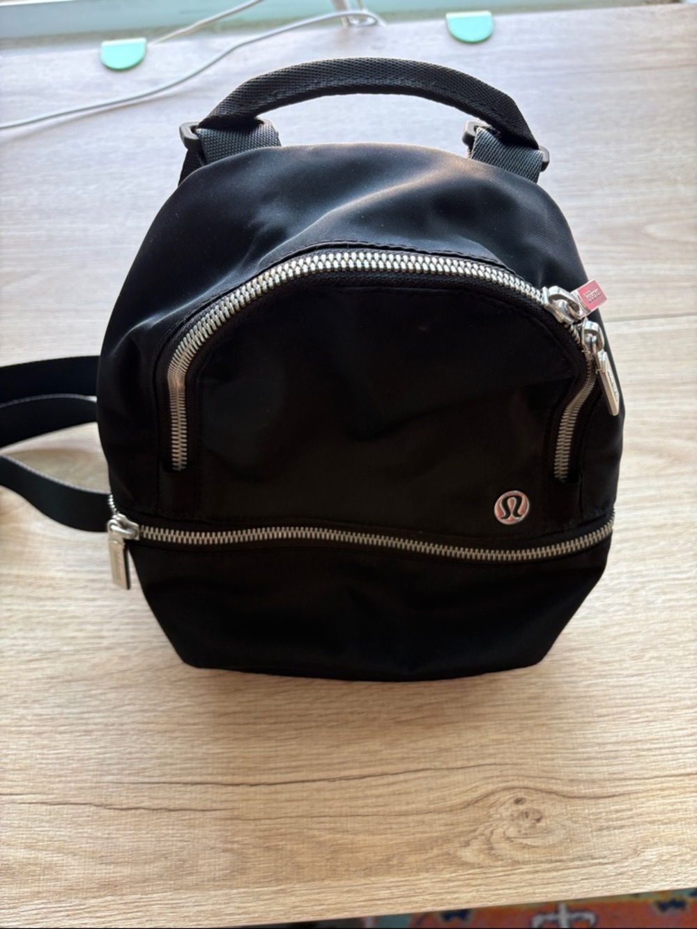 Lululemon Black Mini Backpack